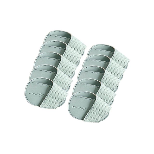 Golf Head Covers PU Portable Protector for Athlete Head Covers Set Travel Golf Training Light Blue Small