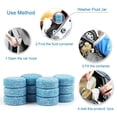 thumbnail image 3 of 1 Set Washer Fluid Tablets Solid High Enrichment Blue Car Care Auto Windshield Effervescent Concentrates Tablets for Vehicle, 3 of 8