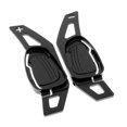 thumbnail image 2 of Almencla Aluminum Black Paddle for Steering Wheel Gear ers, 2 of 8