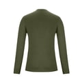 thumbnail image 2 of Jalioing Men's Crew Neck Sweaters Casual Basic Long Sleeve Pullover Sweater Fall Winter Solid Color Knit Shirts, 2 of 5