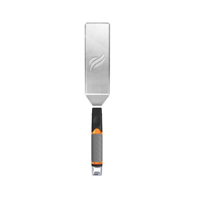 Blackstone 8075099 Spatule de Grill en Acier Inoxydable Signature, Noir & Argent