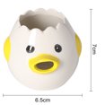 thumbnail image 3 of YAOMOBB Small Egg Filter Splitter Ceramic Chicken Egg Separator Creative Egg Yolk and White Filter Splitter 2 Pcs Set, 3 of 6