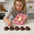 thumbnail image 4 of WMQPNNS Easter Chocolate Egg Rabbit Bunny Shaped Mould for Chocolate Fondant Non Stick Rabbit Baking for DIY Candy Cookies Easter Party, 4 of 6