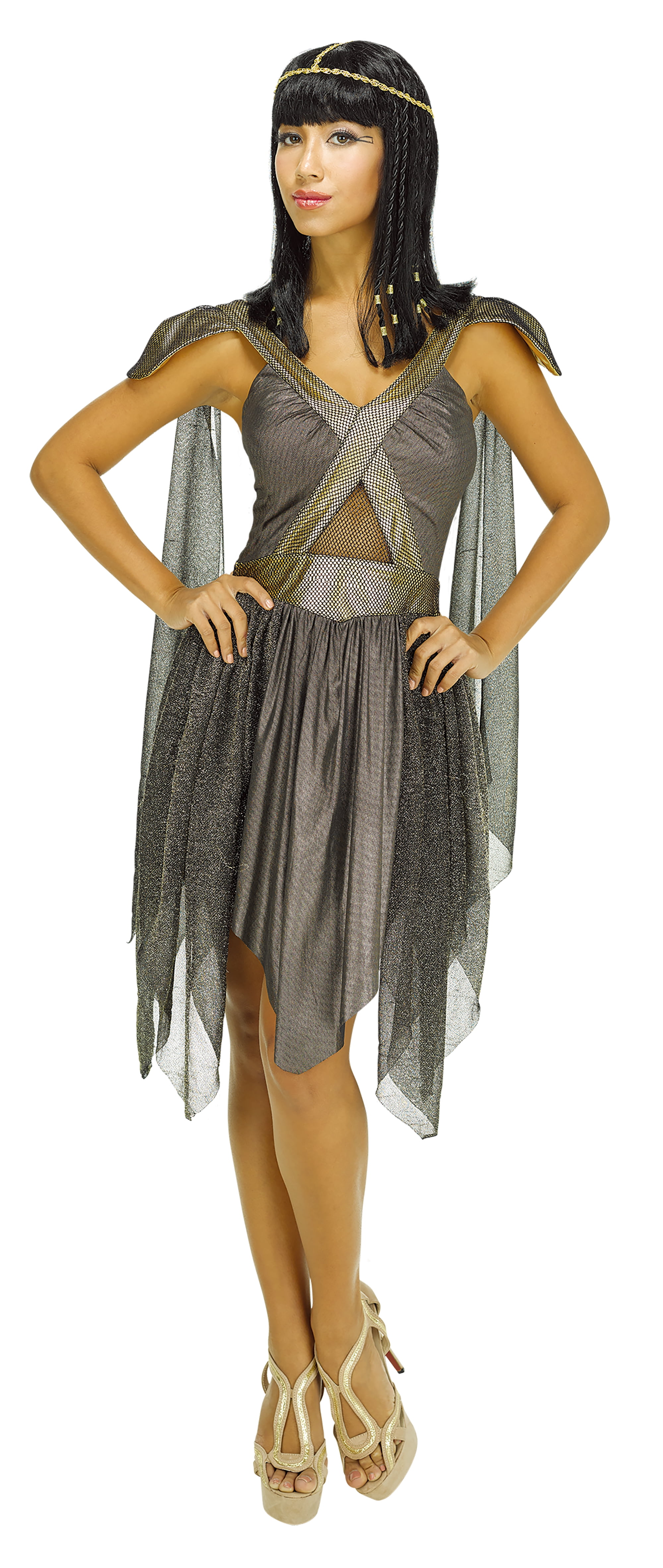 Warrior Princess Costume for Women, Medium Size, Partyholic
