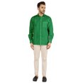 thumbnail image 2 of Bestman Solid Formal Button Down Shirt For Men Long Sleeve With Patch Pocket Business Wear, 2 of 7