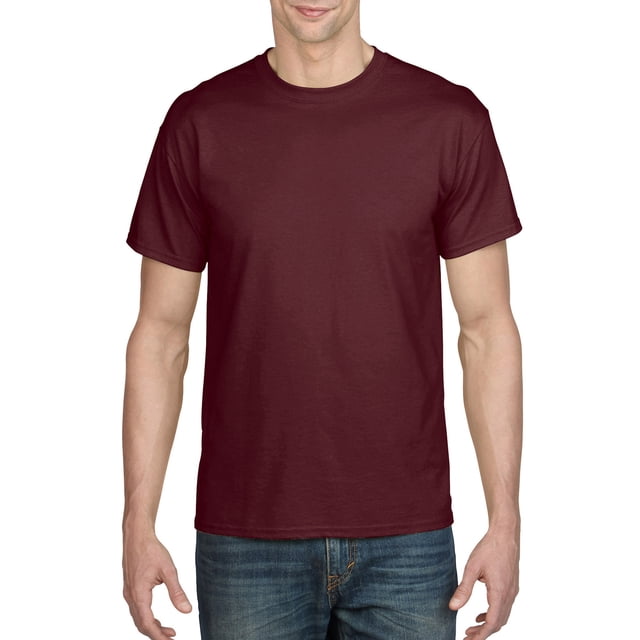 Gildan Mens DryBlend T-Shirt, M, Sport Dark Maroon
