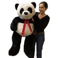 thumbnail image 1 of Big Stuffed Panda 48 Inch Soft Large 4 Foot Teddy Bear Big Plush Animal, 1 of 1