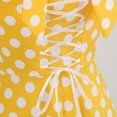 thumbnail image 4 of Costumes d'Halloween Aguichant pour Femmes Mode Col en V Sans Manches Vintage Imprimés Robes de Fête Cocktail Robes Extensibles Robe de Fête pour Femmes 2023 en Liquidation, 4 of 8