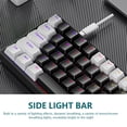 thumbnail image 4 of Gaming Keyboard Mechanical 60 Percent Wired 60% Mechanical Gaming Keyboard Rgb Backlit Compact 61 Keys Mini Keyboard with Blue Switches for Windows Pc Mechanical Keyboard and Mouse, 4 of 6