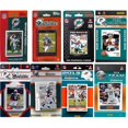 thumbnail image 1 of CandICollectables DOLPHINS814TS NFL Miami Dolphins 8 Ensembles d'Équipe de Cartes à Échanger sous Licence Différents, 1 of 1
