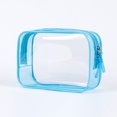 thumbnail image 2 of Online Shopping Naittoop Transparent Large Capacity Cosmetic Travel Storage Bag, Plastic Zipper Wash Bag, 2 of 3
