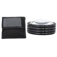 thumbnail image 2 of Close Up Filter Kit, Macro Lens Filter Set, Close up Kit with + 1, + 2, + 4, and + 10 Lenses for Detailed Photography, with Storage Pouch Camera Filter for Digital Camera Photo, 2 of 7