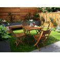 thumbnail image 2 of Sofia Acacia Bar Chair (2pcs/pack), Golden Teak by Interbuild, 2 of 2