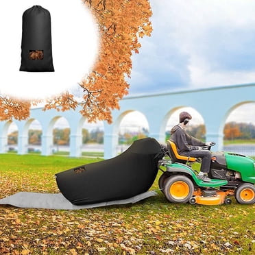 XYAIYT Sac de Collecte de Feuilles à Grande Capacité pour Jardin, Cour, Tracteur, Machines de Nettoyage de Chiffons Durables, Chargement et Décharge Faciles pour un Entretien Efficace