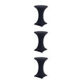 thumbnail image 1 of ZheElen Easy Care Stretch Round Tablecloth Versatile And Environmentally Friendly black 3Set, 1 of 6