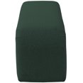 thumbnail image 4 of Meridian Furniture Niagara Green Boucle Fabric Bench, 4 of 8