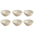 thumbnail image 2 of Fridja Home Decor Clearance 4 Inches Square Seasoning Plates 6 Boxed Wheats Straw Plates Sauces Plates, 2 of 6