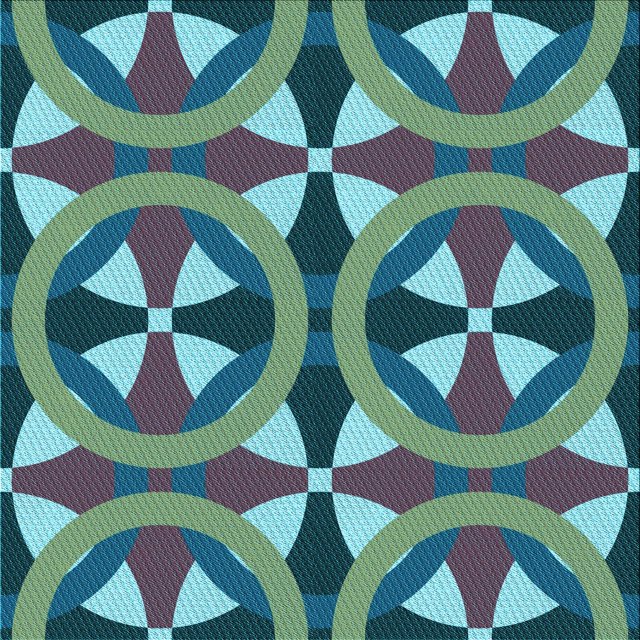 Ahgly Company Tapis d'Intérieur Lavable à la Machine, Carré, Transitionnel, Bleu Geai Bleu, Tapis de Zone, 8 Pieds Carré