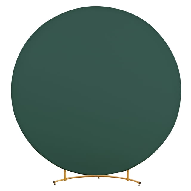 Round Arch Backdrop Cover For 6ft/6.5ft/7.2ft Circle Arch Stand, Wrinkle Resistant Circle Arch Backdrop Cover For Wedding, Birthday, Baby Shower Decorations