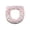 Orange, variant on Luminous Toilet Seat Cover, Washable Household Toilet Seat, Winter Plush with Zipper, Universal Fit Toilet Seat for Bathroom Decoration