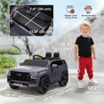 thumbnail image 3 of Aosom 12V Licensed Chevrolet TAHOE Ride on Car, Toddler Electric Car Grey, 3 of 9