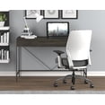 thumbnail image 3 of Safdie & Co. Computer Desk-49" Grey Wood 2 Drawers/Black Metal, 3 of 3