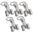 thumbnail image 3 of 5Pcs Curtain Track Roller Metal Curtain Pulleys Home Curtain Accessories, 3 of 9