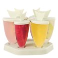 thumbnail image 1 of Coofit Ice Cream Mold DIY Fish Shape 6-Capacity Ice Pop Mold Popsicle Mold for Home, 1 of 10