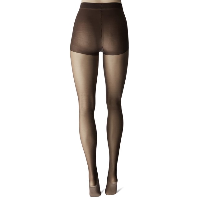 Hanes 717 Collants Transparents pour Femmes Silk Reflections Control Top Taille - Ij, à Peine Noir