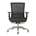 thumbnail image 3 of TygerClaw Mesh Mid Back and Fabric Seat Office Chair, 3 of 4