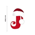 thumbnail image 3 of Fridja 26 Letters Christmas Tree Decoration Pendant, Christmas Tree Ornaments Personalized DIY Christmas Ornaments Christmas Decoration Xmas Tree Hanging Decor (J), 3 of 5