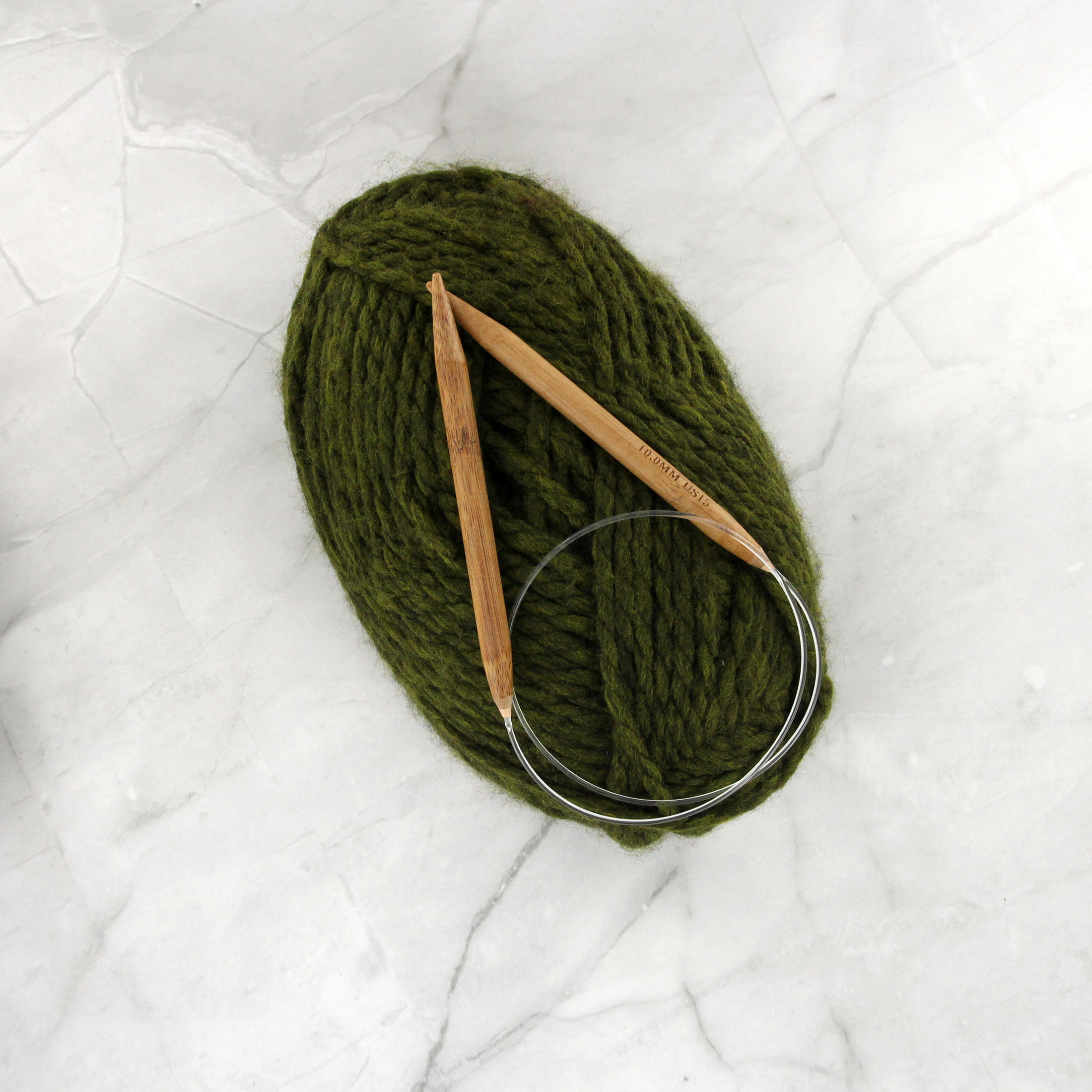 LOVE Knitting Bamboo Circular Needles, 75 cm (29.5 in.), 6 mm (0.24 in.)