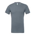 thumbnail image 1 of Bella Canvas Men`s 3001c, L, Steel Blue, 1 of 3