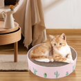 thumbnail image 3 of GROWTH TANK Griffoir pour Chat Tapis de Jeu Interactif Intérieur Griffoir Rose, 3 of 8