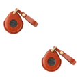 thumbnail image 3 of Decodeary Stylish PU Leather Key Cover for Motorcycle Boyfriend Black Brown 2Set, 3 of 6