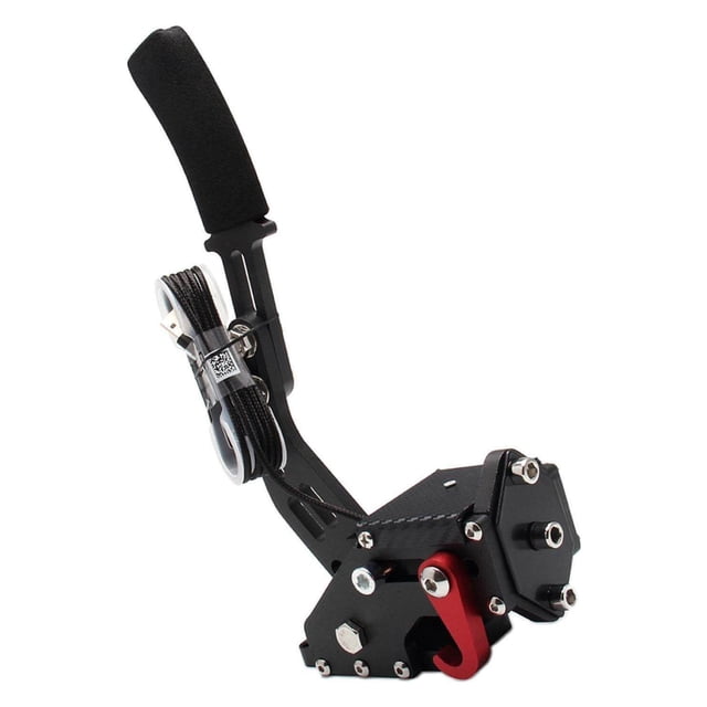 serony 14-Bit Aluminum Alloy PC Handbrake USB Handbrakes Clamp for Racing Games Black