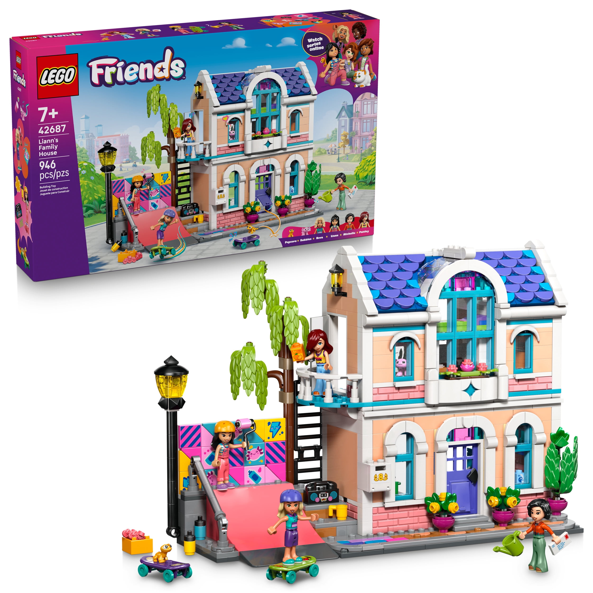 LEGO Friends La Maison de la Famille de Liann – Jouet de Construction – 42687