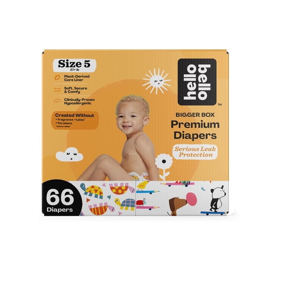 Hello Bello™ Diapers - Club Pack - Size N (0-10 lbs) - 96 ct.