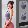 thumbnail image 1 of Daisyyozoid Soutien-Gorge de Sport Sans Couture pour Femmes, Sans Armatures, Style Débardeur, 1 of 5