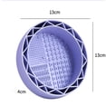 thumbnail image 3 of Silicone Makeup Brush Cleaner Mat - 2-in-1 Design, Multi-Textured, Quick Dry - Clean/Dry Brushes for Home/Professional Use, 3 of 7