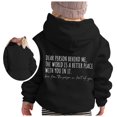 thumbnail image 1 of PMVFHDE Liquidation Automne Sweat à Col Rond Sweat à Capuche pour Filles Manches Longues Sweat à Capuche Graphique Pulls Mignons pour Enfants Vêtements pour Filles Noir,120, 1 of 5