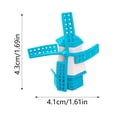 thumbnail image 2 of Windmill Desk Ornament for Indoor Spaces—Decorative Succulent for Home and Patio, 2 of 4