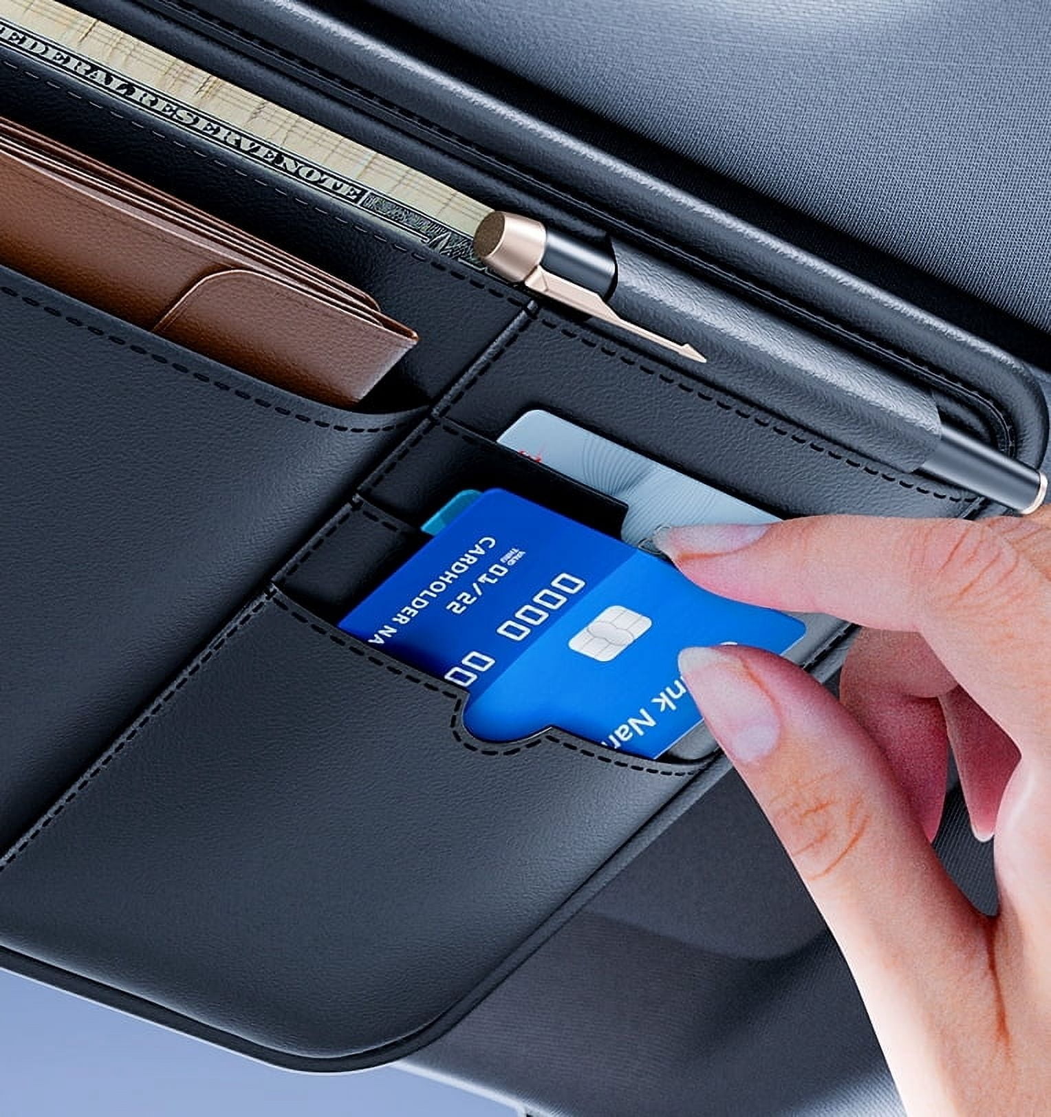 Organisateur de rangement pour pare-soleil Auto Drive