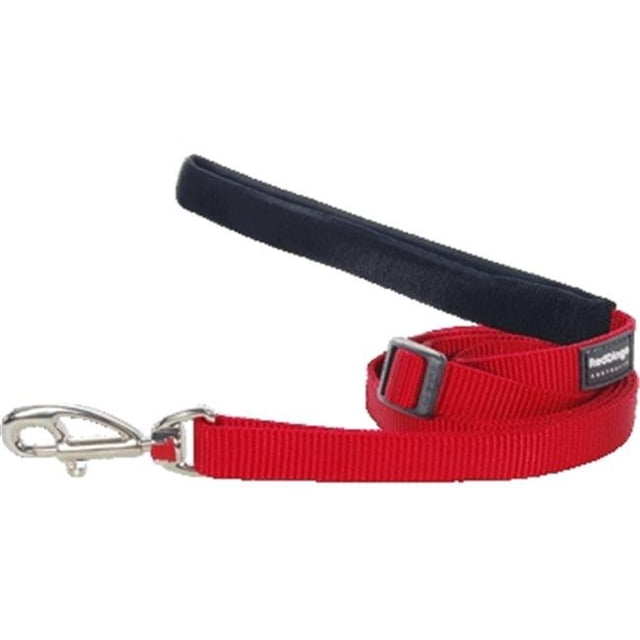 Red Dingo L6-ZZ-RE-LG Laisse pour Chien Classique Rouge - Grand