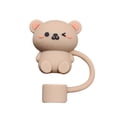 thumbnail image 1 of Binwennn plus plus Tube Neon Colorful Silicone Cartoon Straw Caps And Reusable Drink Covers For Kids, 1 of 4
