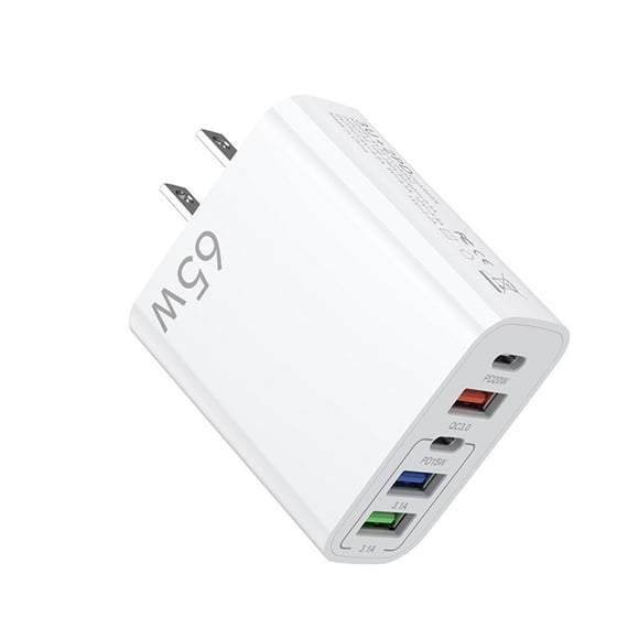 Tablet Chargers & Adapters N Regulation Multi-port Mobile Phone Charger Fast Charge Head 3USB + 2C Five-port Charger Head