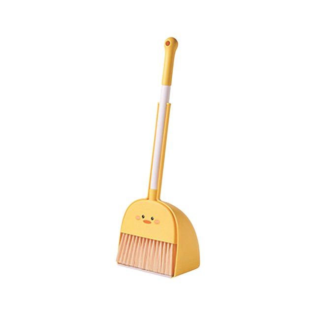 Esquirla Children Housekeeping Cleaning Tools Cute Kids Cleaning Set for Kindergarten duck