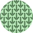 thumbnail image 1 of Ahgly Tapis d'Intérieur Lavable en Machine Carré Vert Menthe, 3 Pieds Carré, 1 of 7