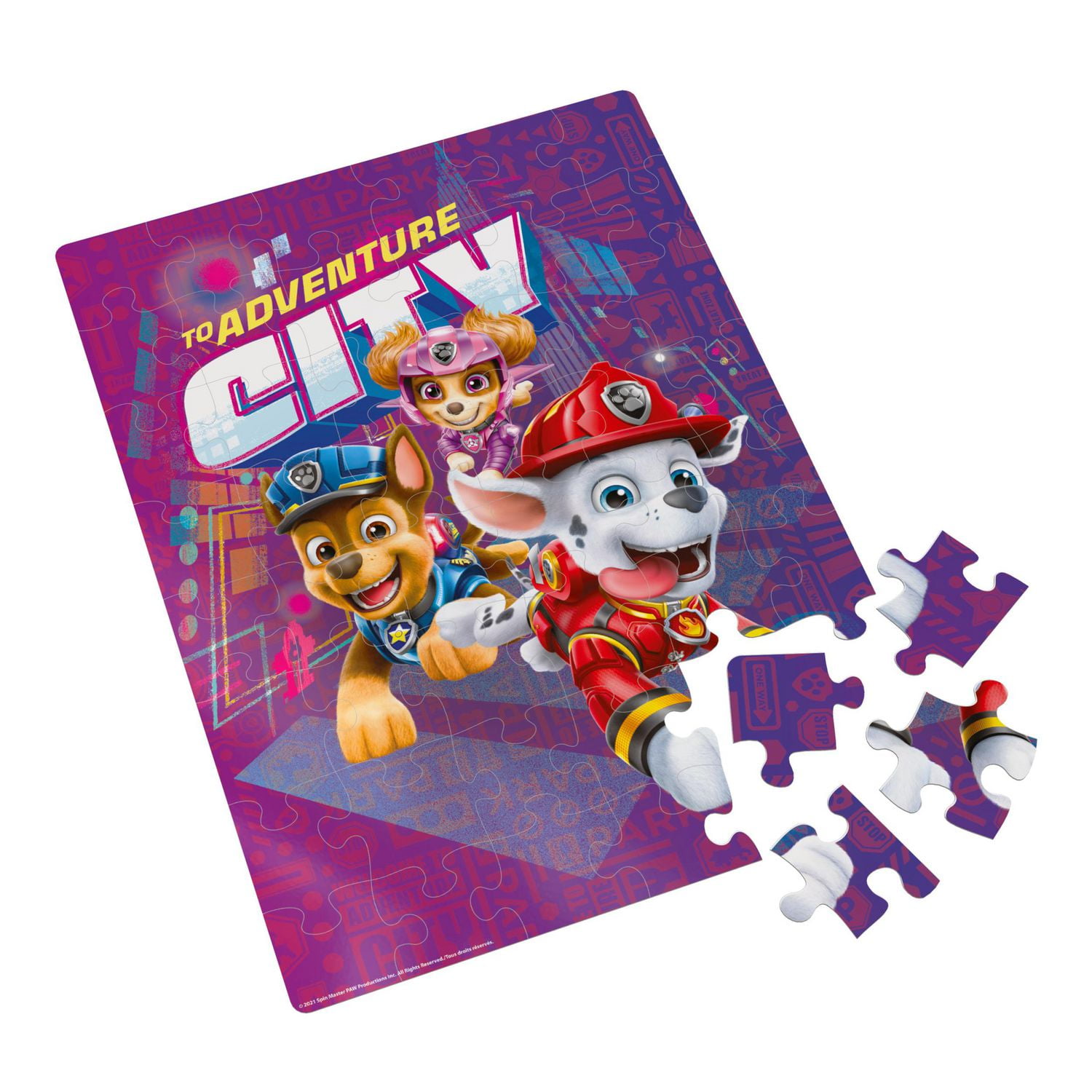 PAW Patrol the Movie Puzzle de 48 pièces, pour les familles et les enfants de 4 ans et plus