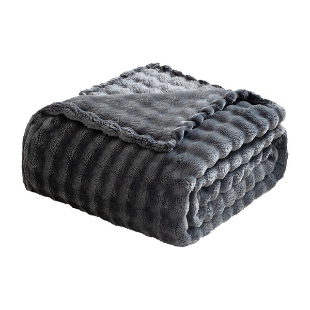 Soft Blankets and Throws,Soft Thick Facecloth Blanket for Nap - Multi Scenario Use for Bed Sofa and Lounging